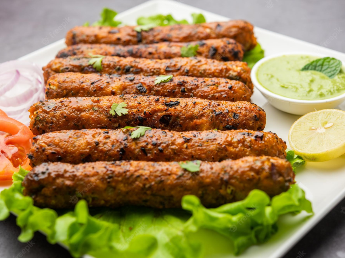 Chicken Seekh Kebab